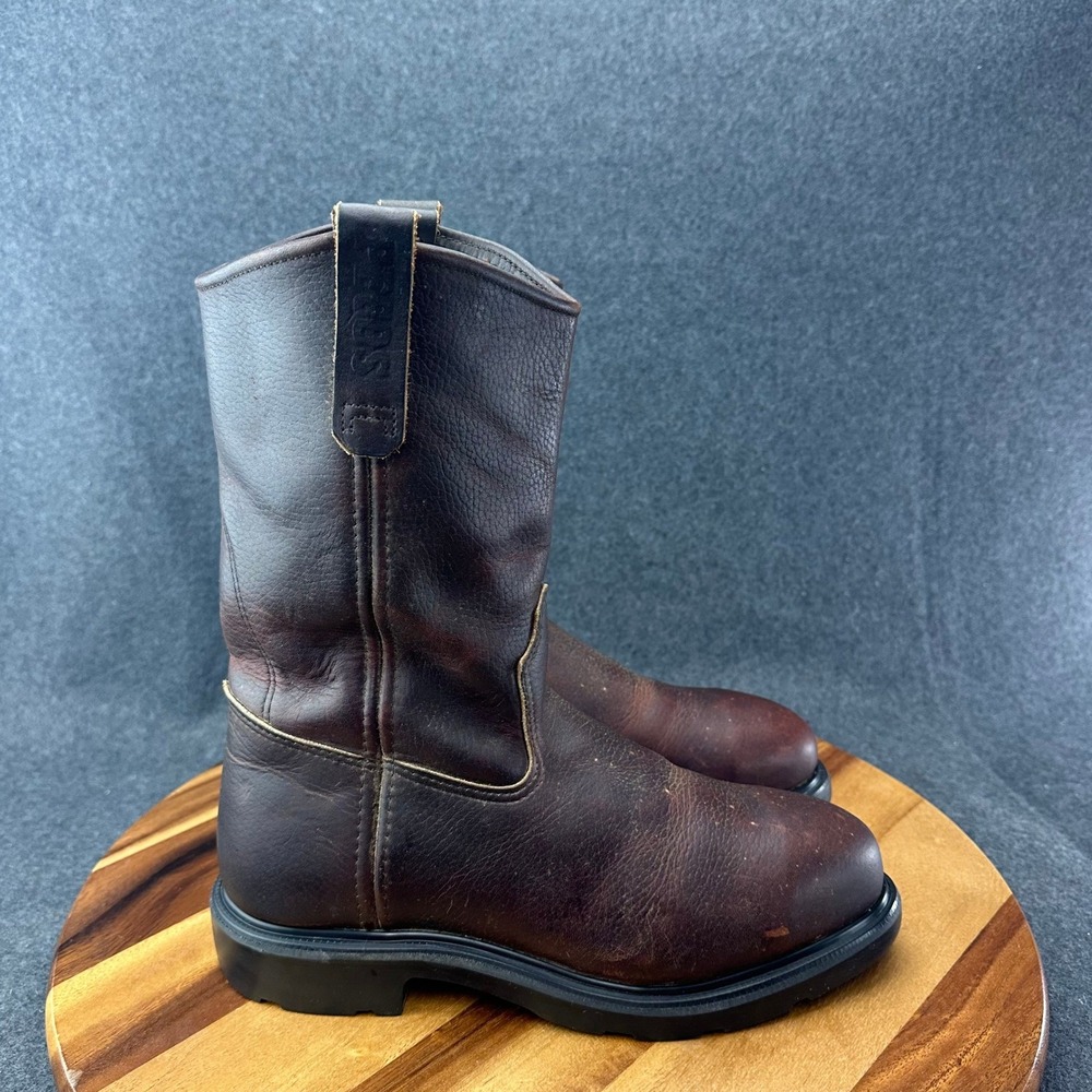 Red Wing Steel Toe Electric Hazard Resistant Pecos Boots 4470 USA Men 7.5D 2006